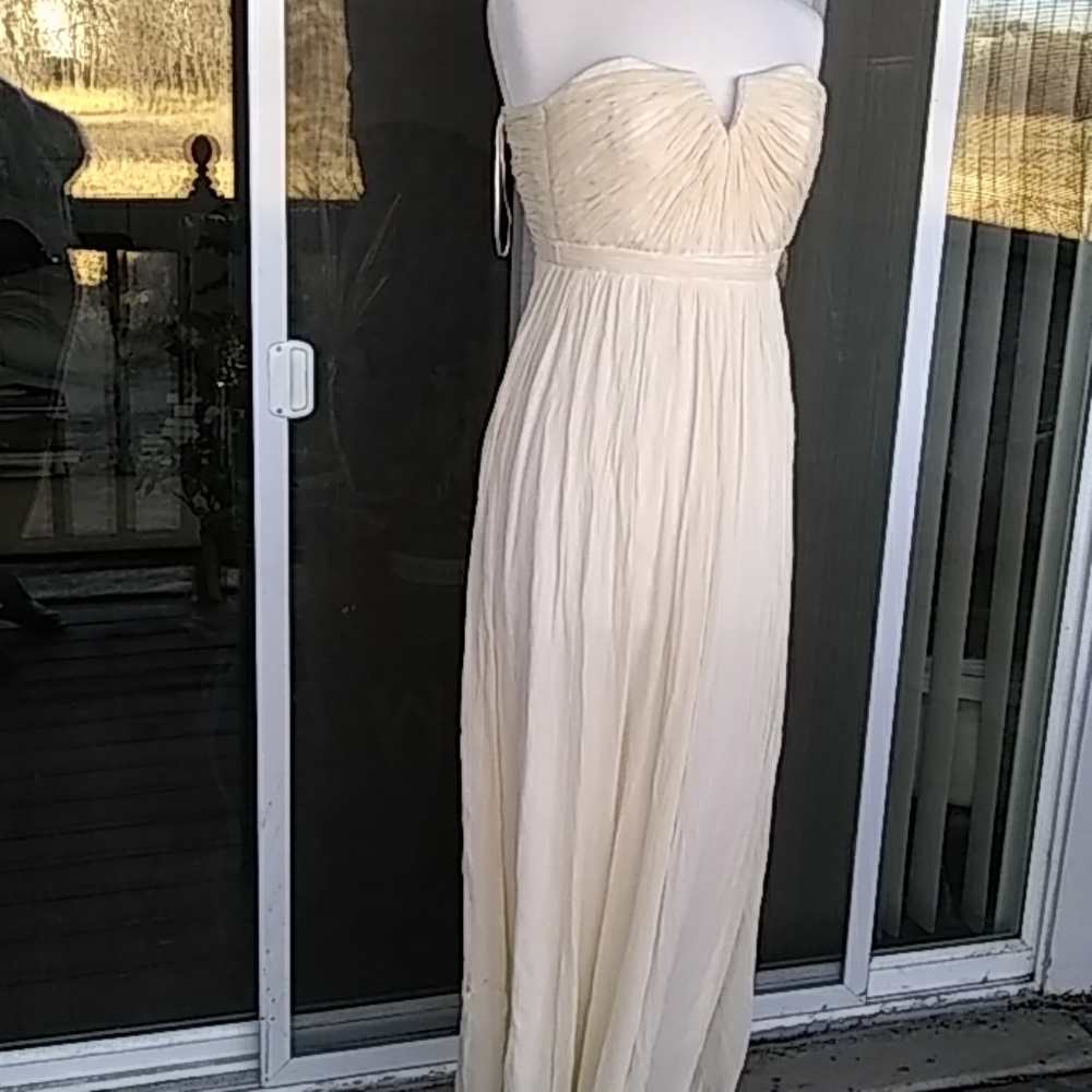 J. Crew Silk Chiffon Dress